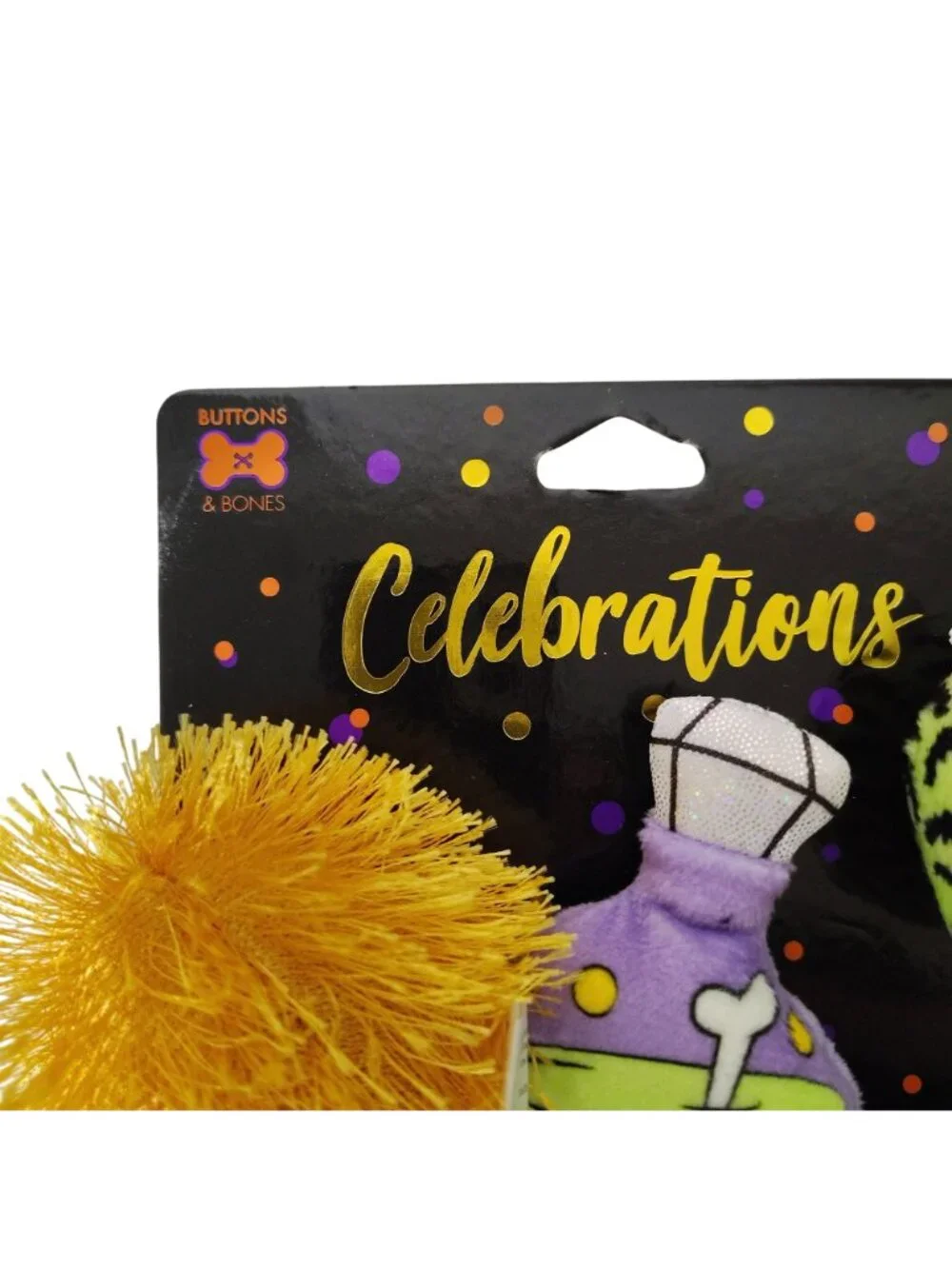 Buttons and Bones 5 Pack Cat Potions Toy Set With Catnip Inside